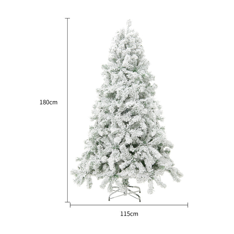 Christmas Tree PVC Artificial Snow Tree Mall Window Decoration