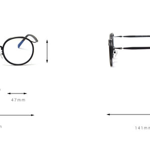Korean Style Retro Round Glasses Frame Women