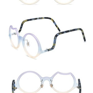 Frosted Plate Glasses Frame Personality