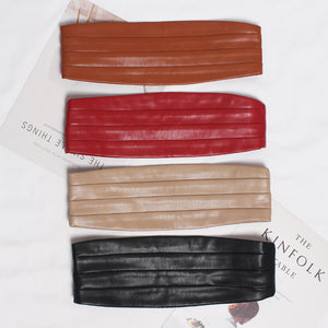 Fashion Waist Seal Ladies Wide Belt Decoration