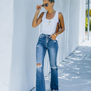 Fashion Personality New Women's Jeans