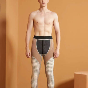 Northeast Men's Cotton Pants Graphene Waist Support Fleece-lined Thickened