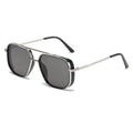 Silver Frame Black And Gray