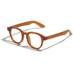 Round European And American Advanced Sunglasses Men
