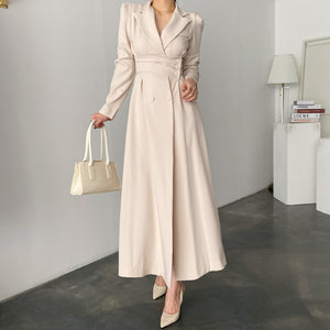 Women's Fashion Long Suit Dress