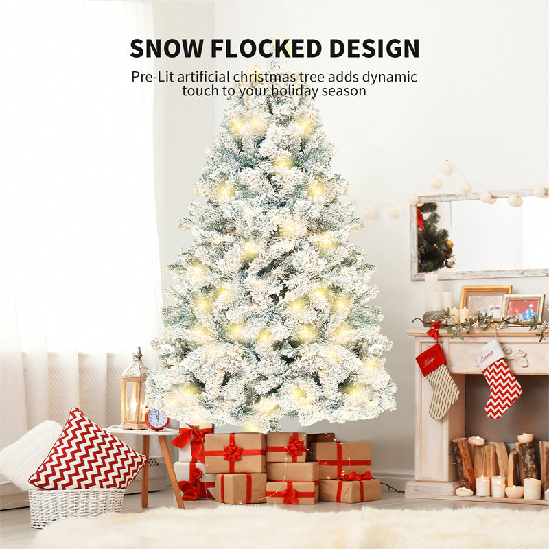 Christmas Tree PVC Artificial Snow Tree Mall Window Decoration
