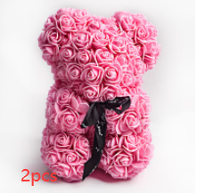 Rose Teddy Bear Eternal Flower PE Foam