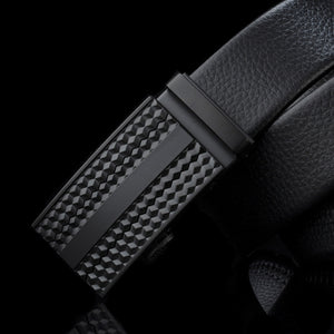 Fashion Casual Men's Two-layer Leather Comfort Click Belt
