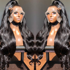 360 Full Lace Frontal Body Wave Human Hair Wigs
