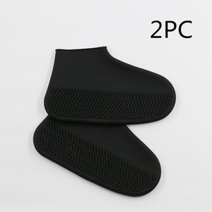 Men and women hiking slip wearable easy to carry silicone rain boots