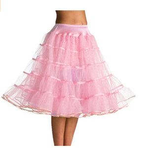 Women's Fashion Mesh Corset Pettiskirt