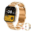 Gold Steel Strap Silicone