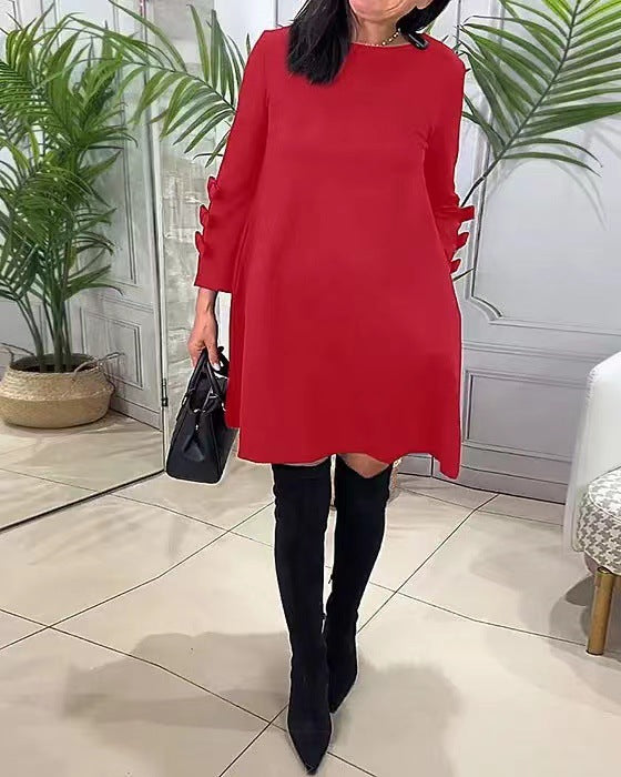 Women's Fashion Casual All-matching Dress