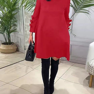 Women's Fashion Casual All-matching Dress