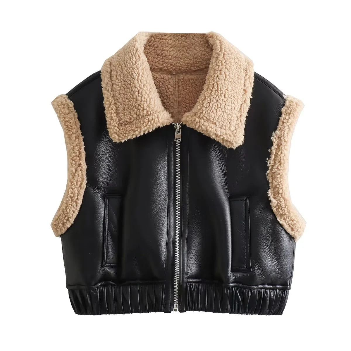 European And American Personalized Double-sided Pilot Vest