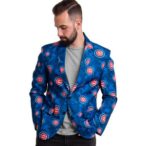 Fashion Fashion Printing Coat Single Row One Button Suit