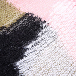 Autumn New Color Matching Hollow Out Knitwear Sweater