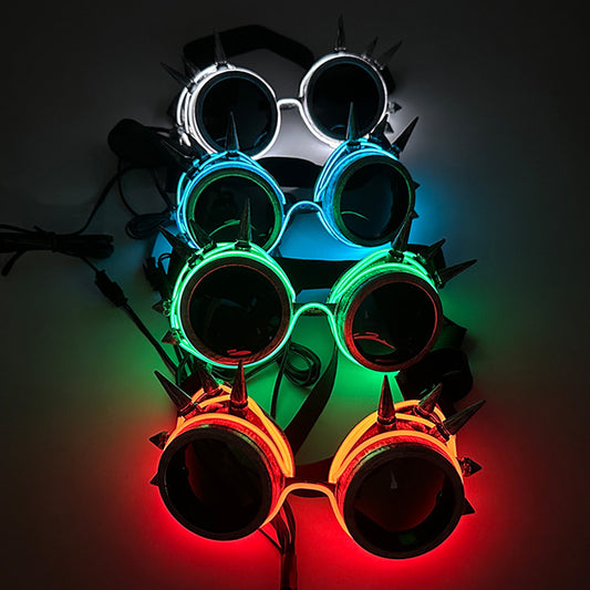 Halloween Retro Steampunk Glasses