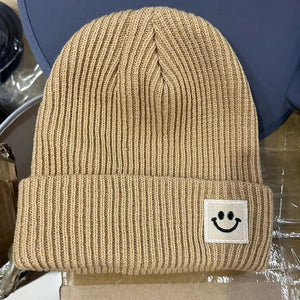 Knitted Hat Women's Winter Solid Color