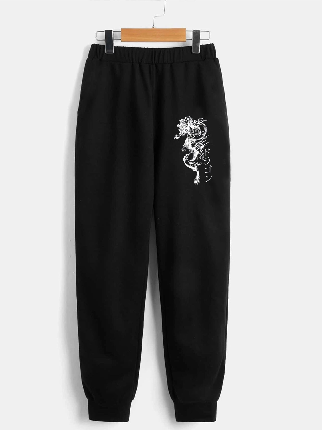 Middle And Big Children Animal Print Autumn Loose Casual Trousers