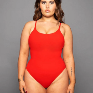 Summer Bikini Backless String Large Size Sexy Solid Color Triangle One-piece Swimsuit Womens Clothing