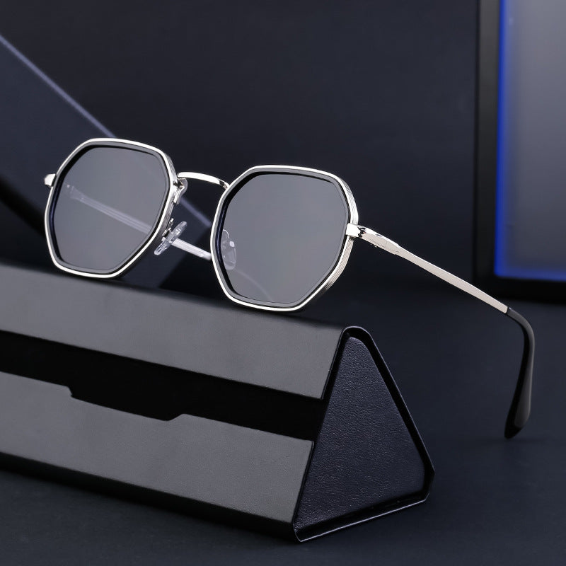 Men Sun-proof UV Protection Retro Sunglasses