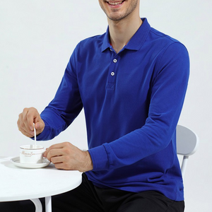 Customized Autumn Advertising Lapel Polo Shirt Long Sleeve Group Clothes Work Clothes T-shirt Printed
