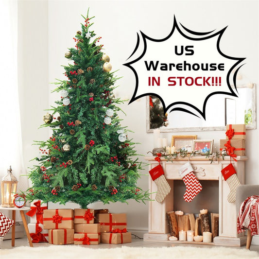 Christmas Tree PVC Artificial Snow Tree Mall Window Decoration