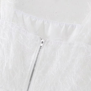 Women's Sleeveless Tassel Dress