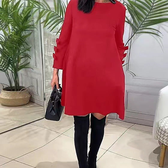 Women's Fashion Casual All-matching Dress