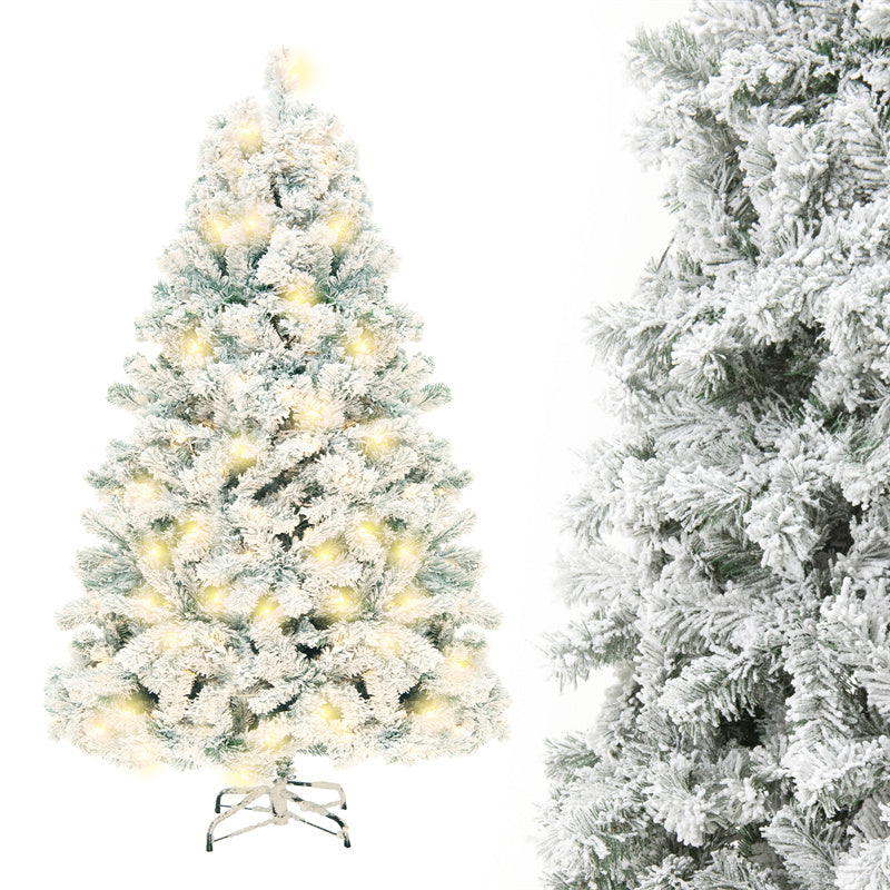 Christmas Tree PVC Artificial Snow Tree Mall Window Decoration