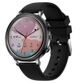 Black Silicone Watch Band