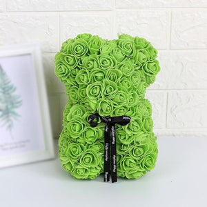 Rose Teddy Bear Eternal Flower PE Foam