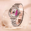9004 Steel Belt Rose Pink