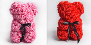 Rose Teddy Bear Eternal Flower PE Foam