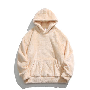 Men's Retro Double-sided Velvet Thickened Hoodie