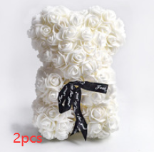 Rose Teddy Bear Eternal Flower PE Foam