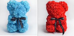 Rose Teddy Bear Eternal Flower PE Foam