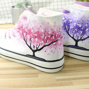 High Top Canvas Shoes For Summer And Autumn