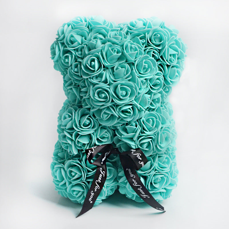 Rose Teddy Bear Eternal Flower PE Foam