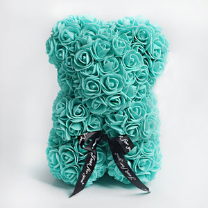 Rose Teddy Bear Eternal Flower PE Foam