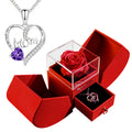 Silver Heart MOM Necklace